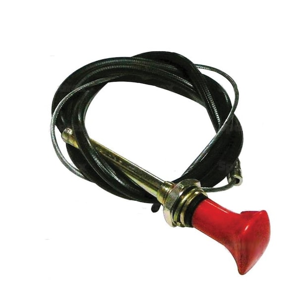 Aftermarket SHUT OFF CABLE Replaces 10468, 84NH9C331AA for Farmtrac 35, 45, 60, 70 tractors ELV70-0488 - main